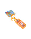 Fun Happy Stress-Relief Rotating Push-Puzzle Clip - Orange